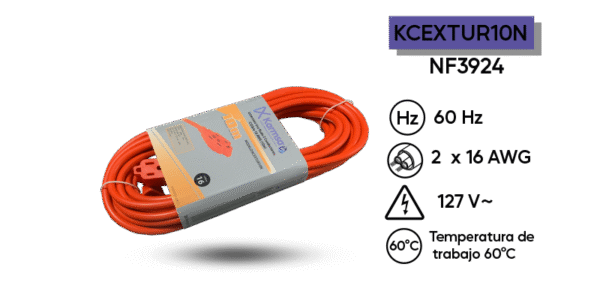 EXTENSION USO RUDO KARMSA 10M CAL 16 NF3924