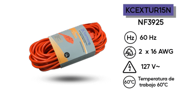 EXTENSION USO RUDO KARMSA 15M CAL 16 NF3925