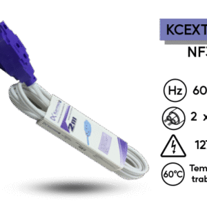 EXTENSION ELEC BLANCA KARMSA 2MTS CAL 16 NF3911