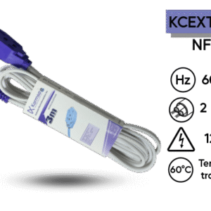 EXTENSION ELEC BLANCA KARMSA 3MTS CAL 16 NF3912